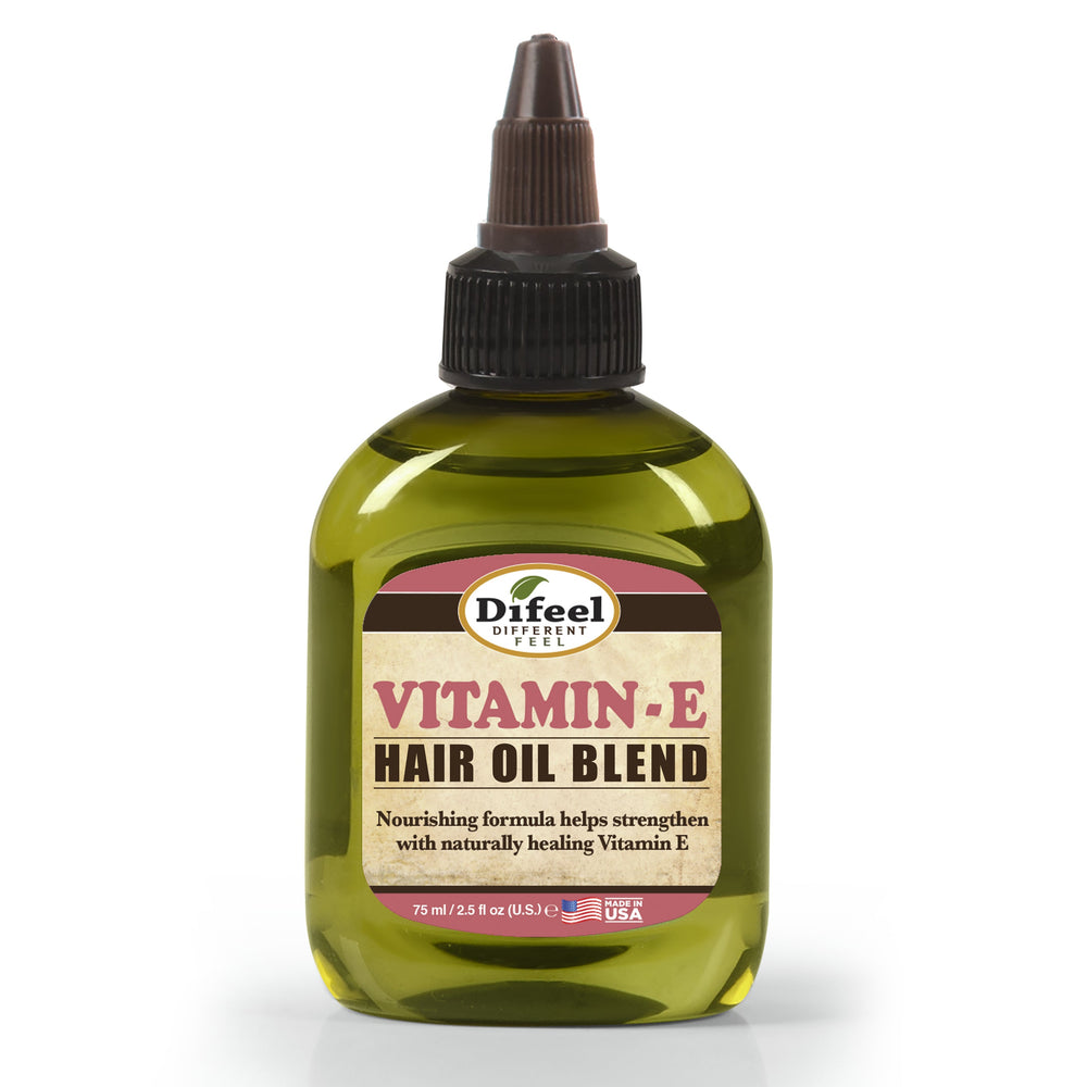 Difeel Vitamin E Hair Oil Blend - Travel Size 2.5 oz.