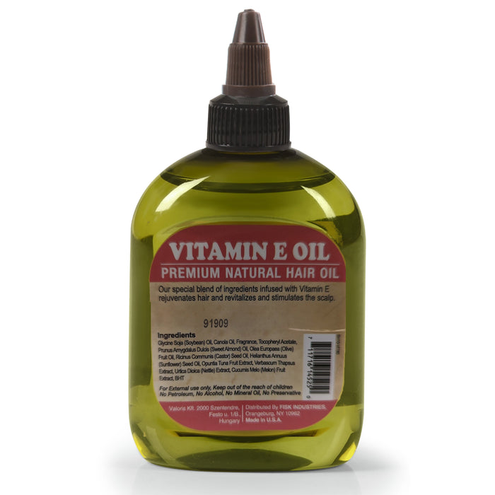 Difeel Vitamin E Hair Oil Blend 7.1 oz. - Deluxe 2-PC Gift Set