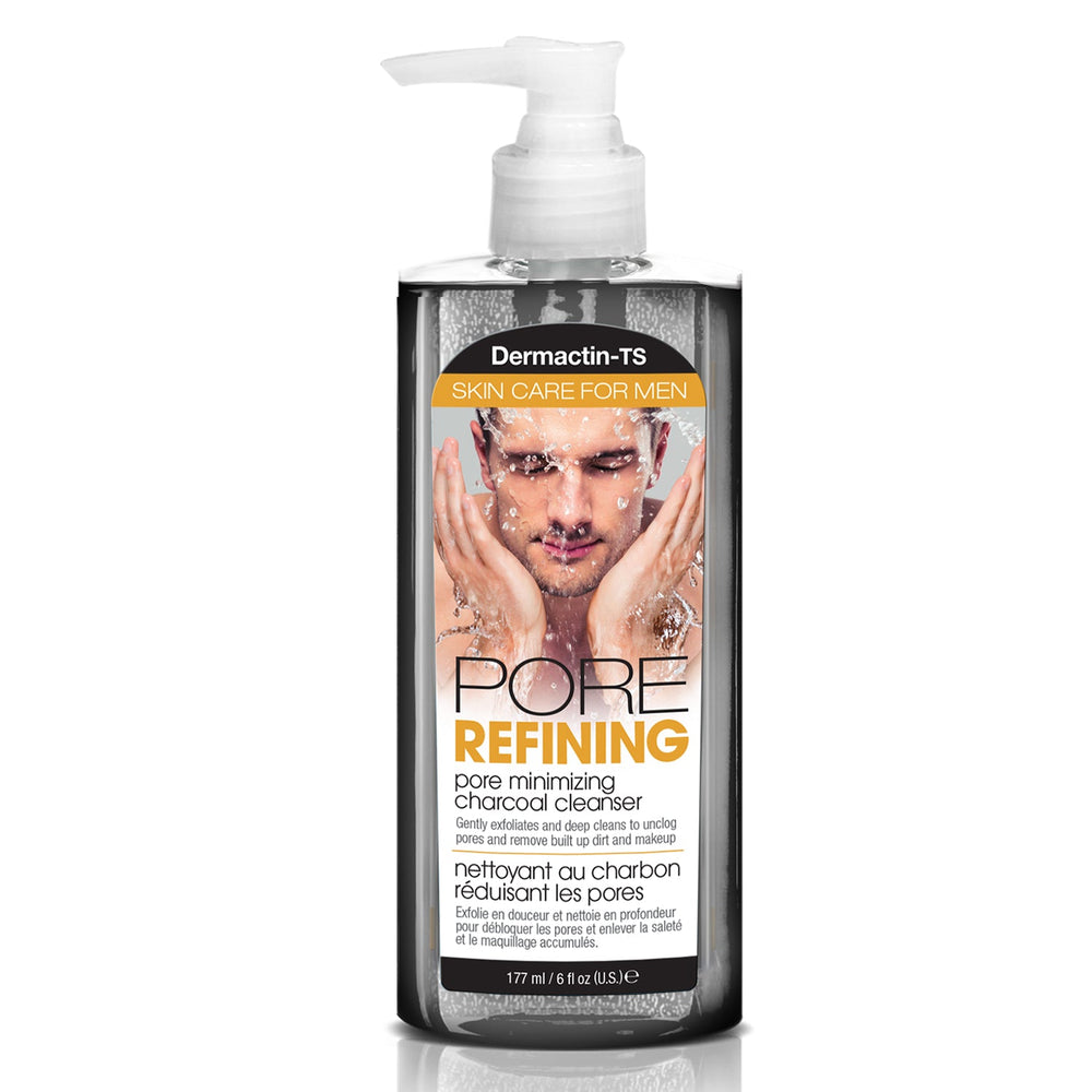 Dermactin-TS Men's Pore Refining Charcoal Cleanser Gel 5.7 oz.