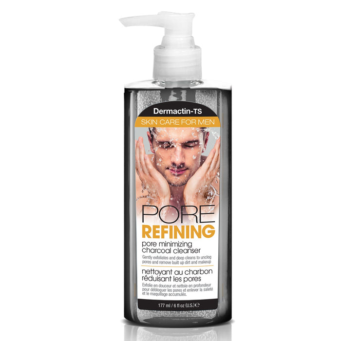 Dermactin-TS Men's Pore Refining Charcoal Cleanser Gel 5.7 oz.