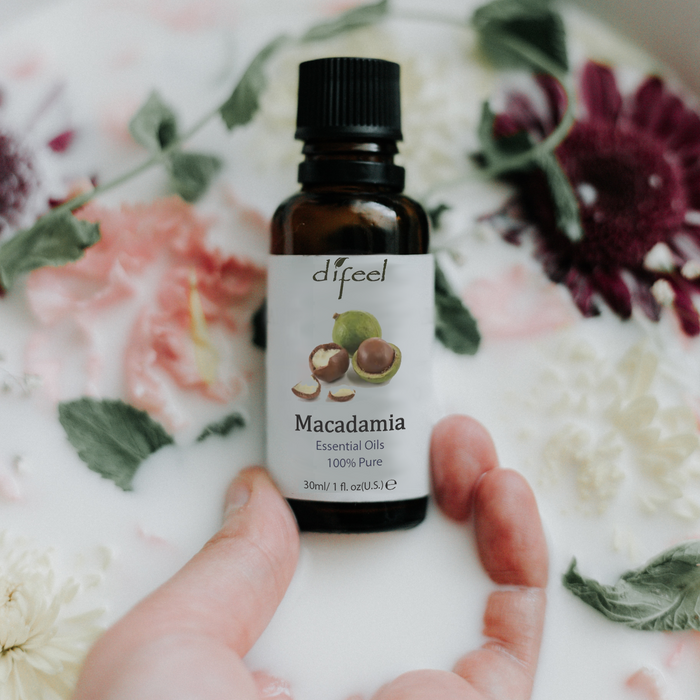 Difeel 100% Pure Essential Oil - Macadamia Oil 1 oz.