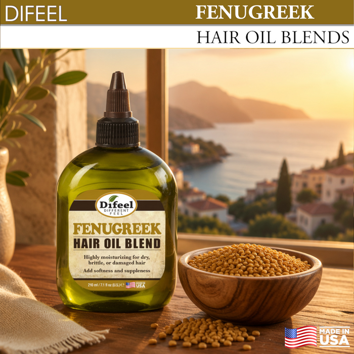 Difeel Fenugreek Hair Oil Blend 7.1 Ounce