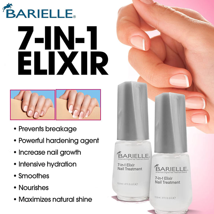 Barielle 7-in-1 Elixir Nail Treatment 2-Pack
