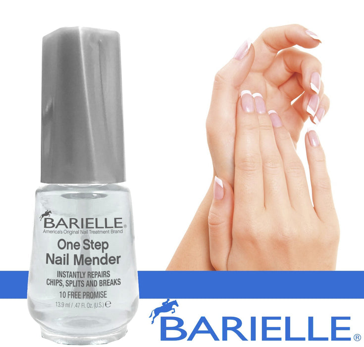 Barielle One Step Nail Mender .47 oz. (Pack of 2) with free Snowflake Bag