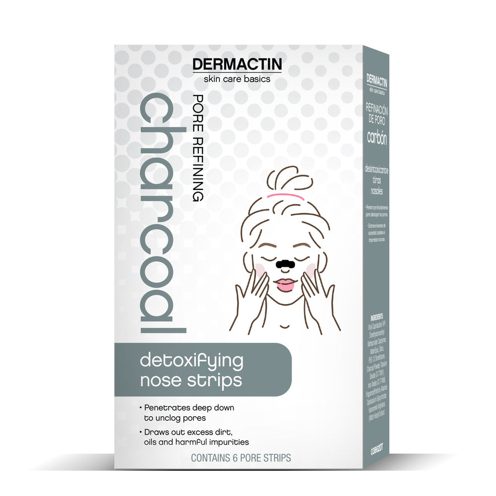 Dermactin Pore Refining Charcoal Nose Strips 6-Count