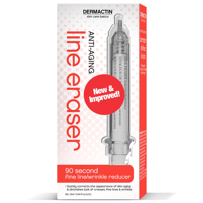 Dermactin New and Improved 90 Second Fine Line/Wrinkle Reducer .34 oz. - All New Easy to Use Applicator