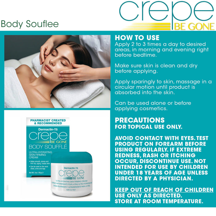 Crepe Be Gone Body Souffle - Classic Version 3 ounce