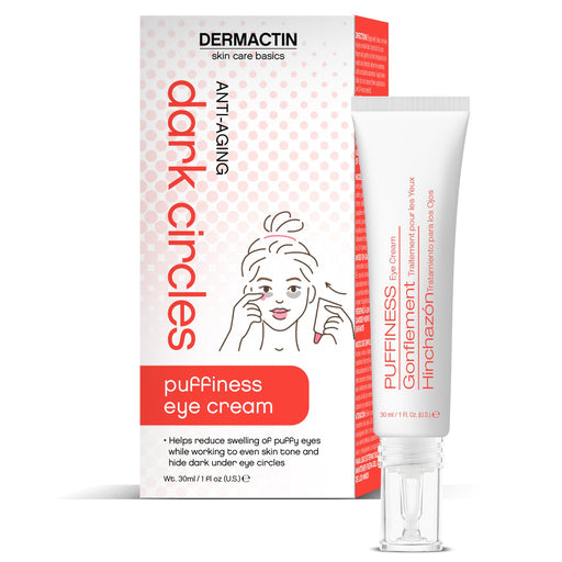 Dermactin Anti-Aging Dark Circles Puffiness Eye Cream 1 oz.