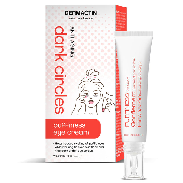 Dermactin Anti-Aging Dark Circles Puffiness Eye Cream 1 oz.