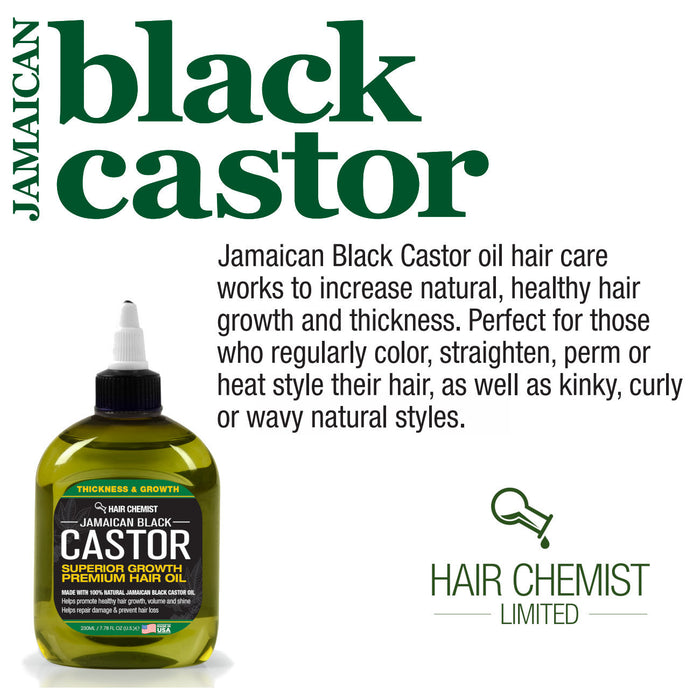 Hair Chemist Superior Growth Jamaican Black Castor Hair Oil 7.1 oz.