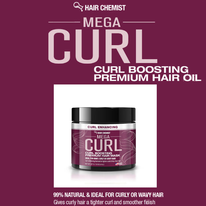 Hair Chemist Mega Curl Boosting 5-PC Hair Care Set