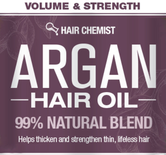 Hair Chemist 99% Natural Blend Argan Hair Oil 7.1 oz.