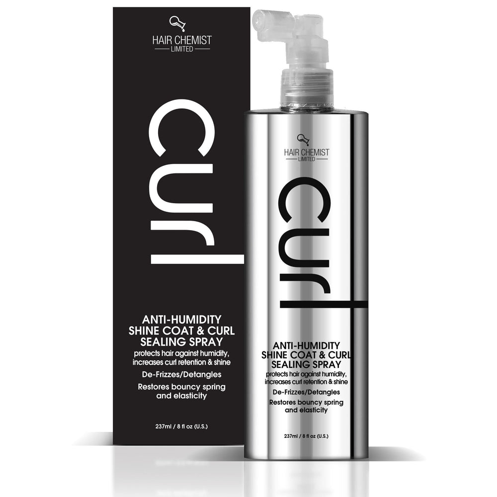 Hair Chemist CURL Anti Humidity Shine Coat & Curl Sealing Spray 8 oz.