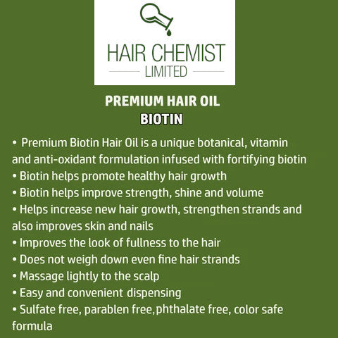 Hair Chemist Pro-Growth Biotin Hair Oil 7.1 oz.