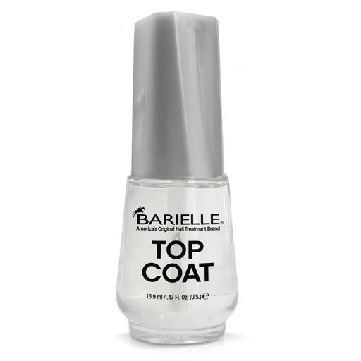 Barielle Top Coat - High Shine Top Coat infused with Vitamin E, Garlic and Horsetail Extracts .47 oz.