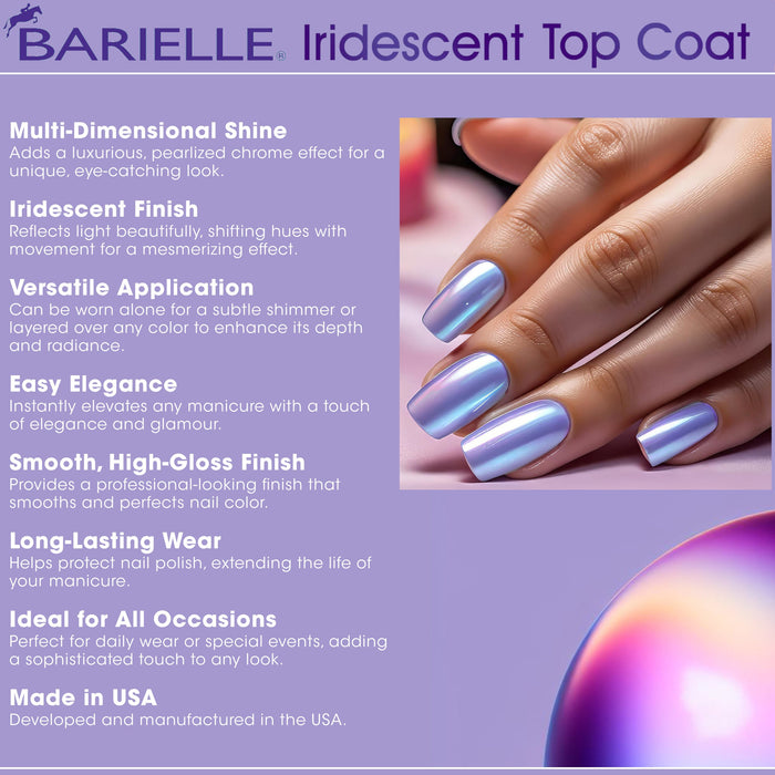 Barielle Shimmer & Glam Duo 2-PC Top Coat Set
