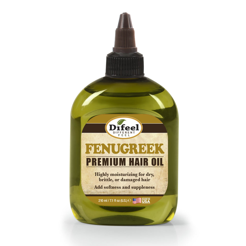 Difeel Fenugreek Premium Hair Oil 7.1 Ounce