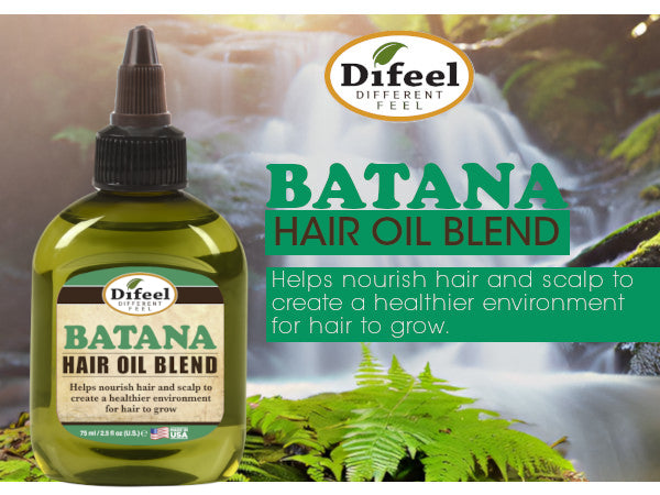 Difeel Batana Hair Oil Blend Blend - Travel Size 2.5 oz.