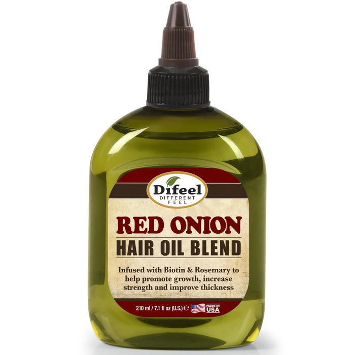 Difeel Red Onion Hair Oil Blend 7.1 Ounces