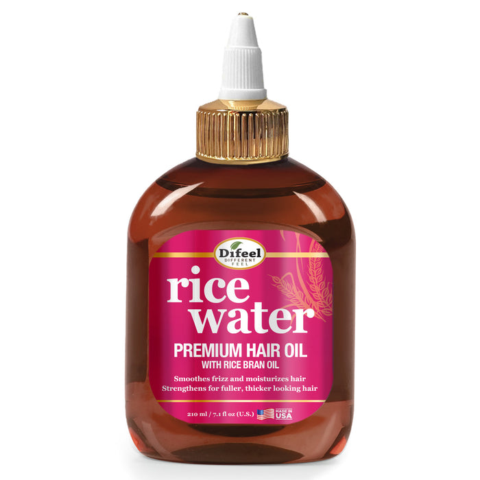 Difeel Rice Water Premium Hair Oil 7.1 oz.