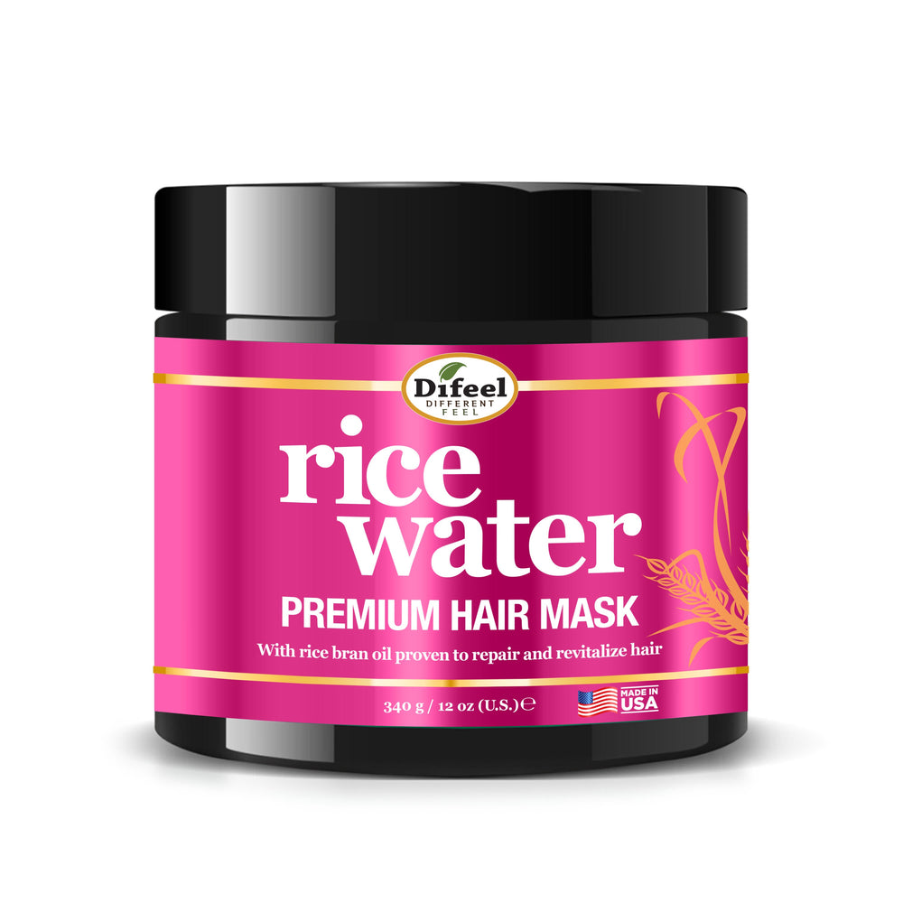 Difeel Rice Water Premium Hair Mask 12 oz.