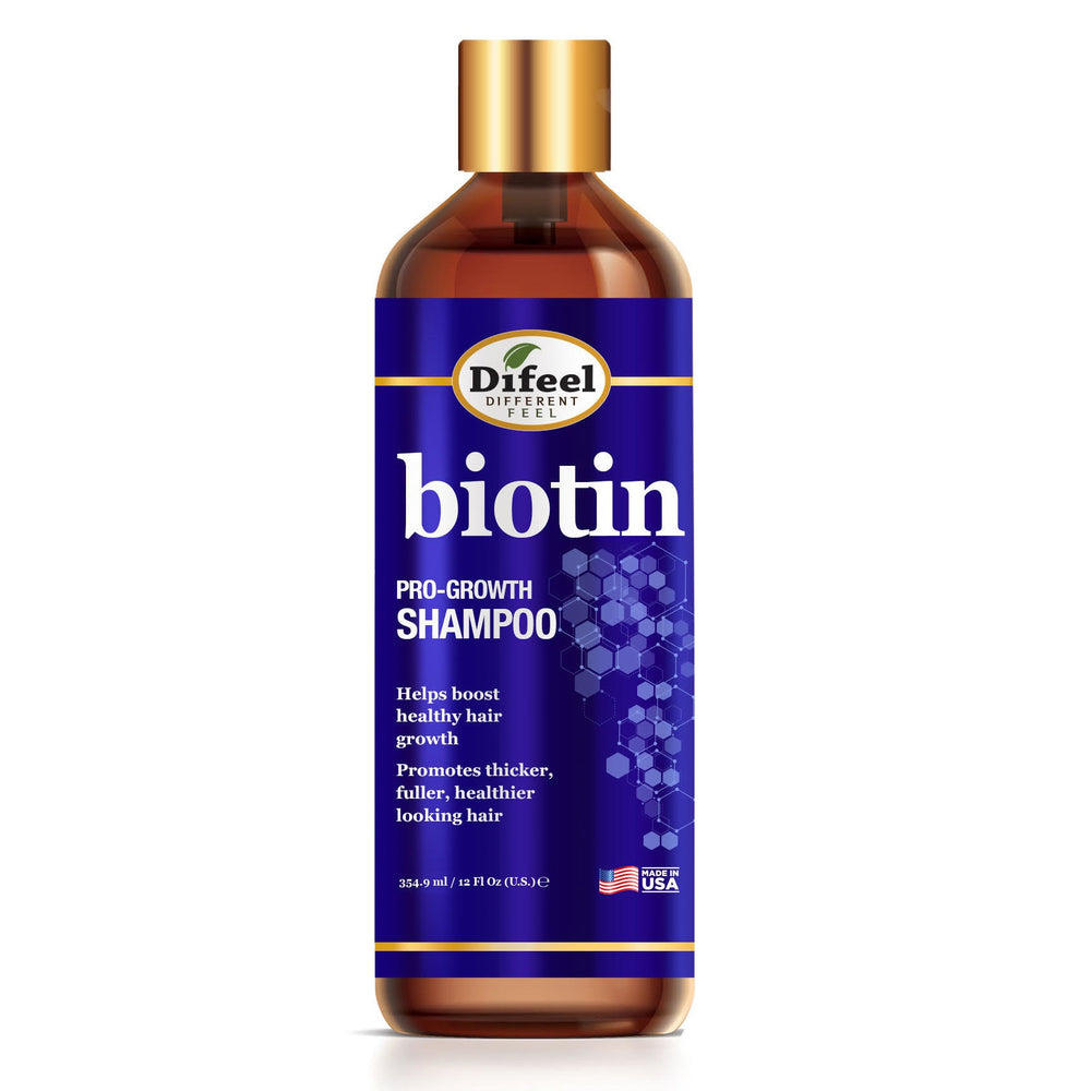 Difeel Elevated Biotin Pro-Growth Shampoo 12 oz.