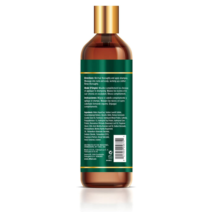 Difeel Elevated Rosemary and Mint Shampoo 12 oz.