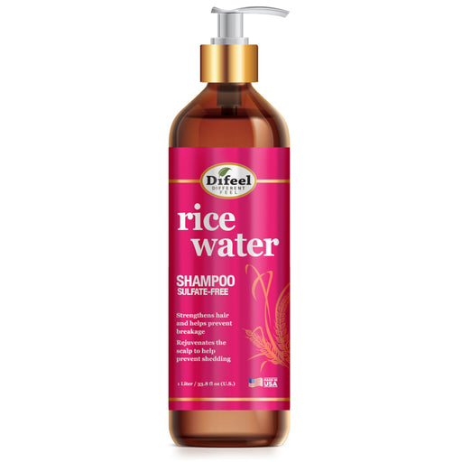 Difeel Rice Water Shampoo 33.8 oz.