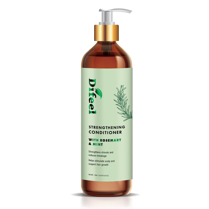Difeel Signature Strengthening Conditioner with Rosemary & Mint 33.8 Ounce