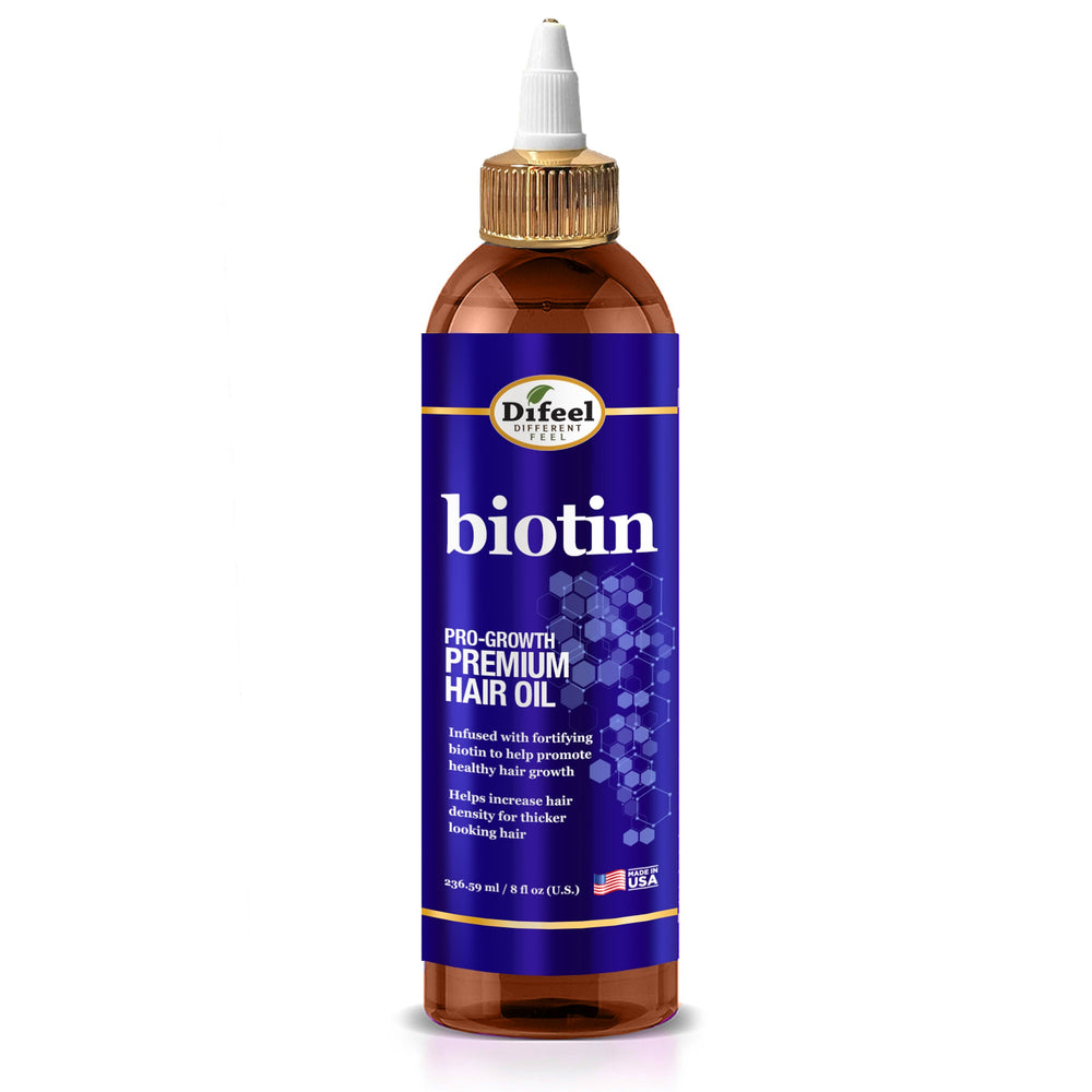 Difeel Biotin Pro Growth Premium Hair Oil 8 oz.