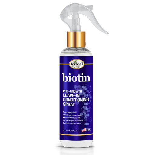 Difeel Elevated Biotin Pro-Growth Leave in Conditioning Spray 8 oz.