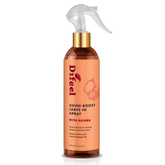 Diffin Spray Difeel Signature Shine Boost Leave in Spray with Batana 8 oz ...