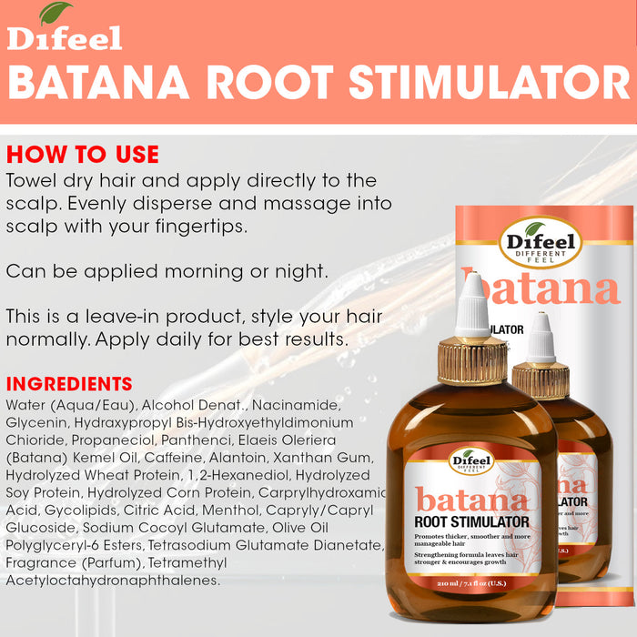 Difeel Batana Root Stimulator 7.1 Ounces
