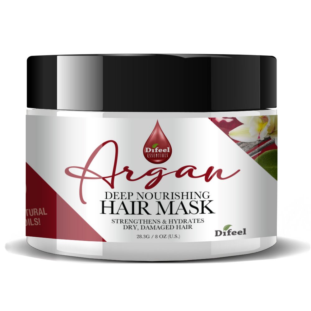 Difeel Essentials Deep Nourishing Argan - Hair Mask 8 oz.