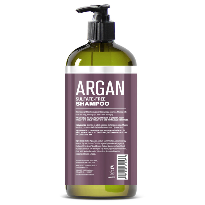 Hair Chemist Volume & Strength Sulfate-Free Argan Shampoo 33.8 oz.