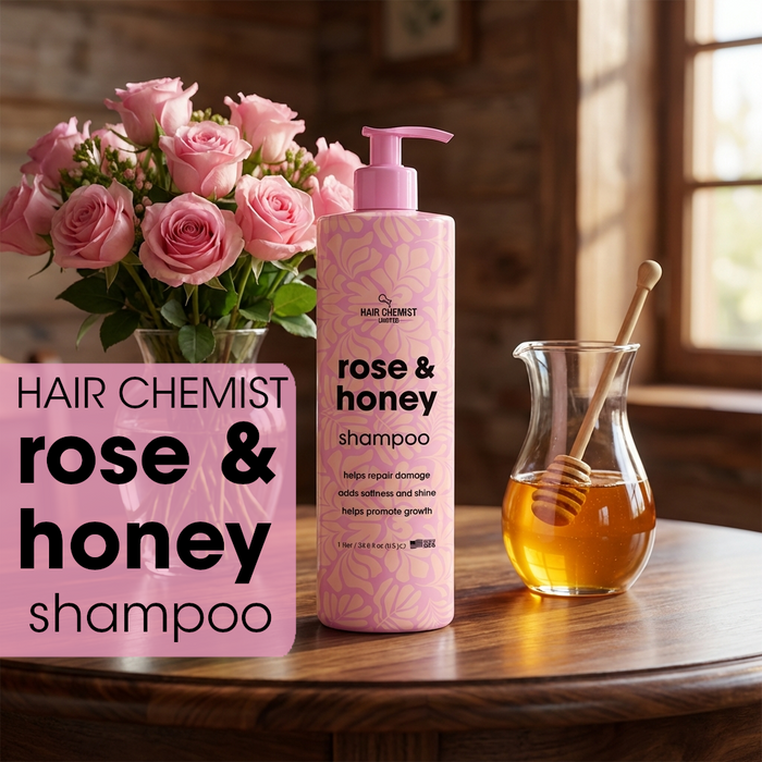 Hair Chemist Rose & Honey Shampoo 33.8 oz.