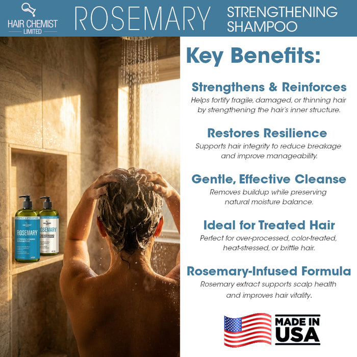 Hair Chemist Protect & Strengthen Rosemary Strengthening Shampoo 33.8 Ounce