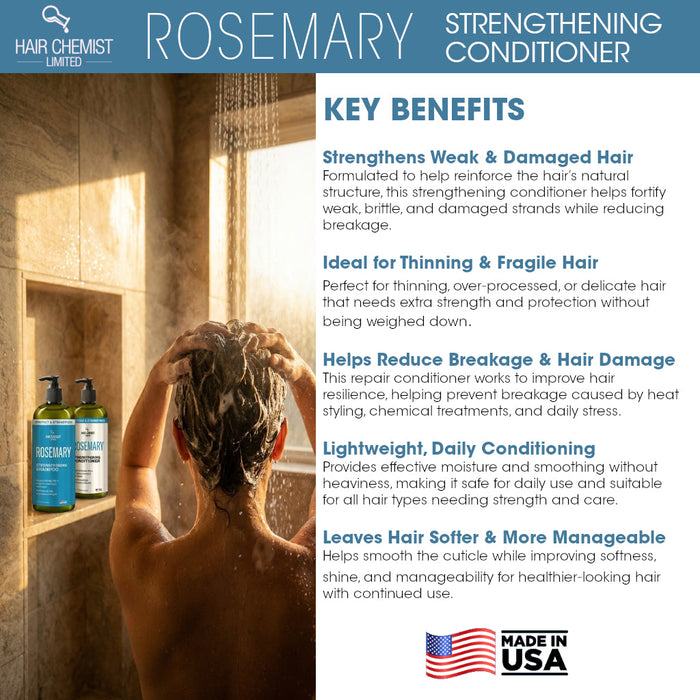 Hair Chemist Protect & Strengthen Rosemary Strengthening Conditioner 33.8 ounces