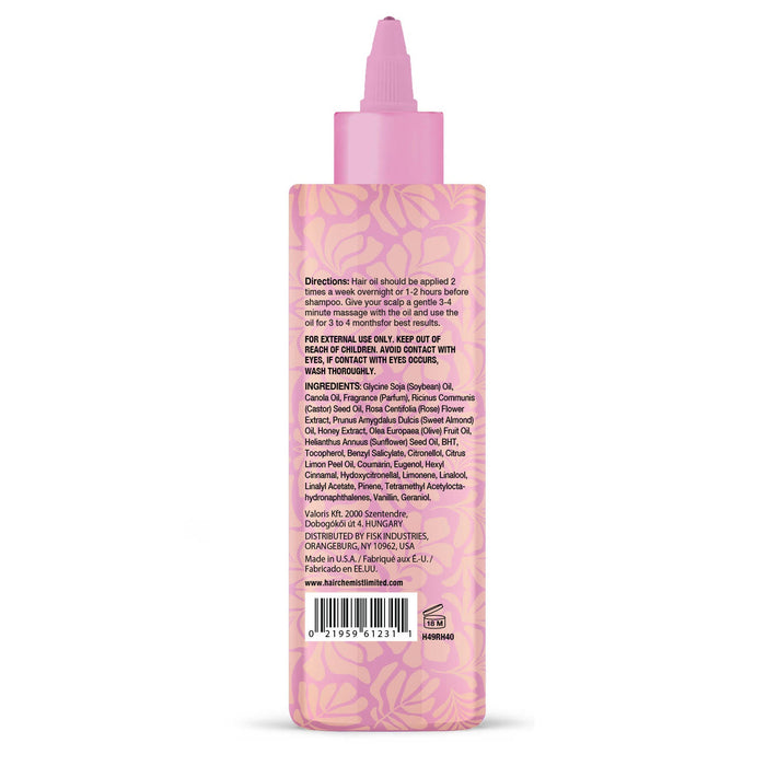 Hair Chemist Rose & Honey Hair Oil Blend with Rose Extract 4 oz.