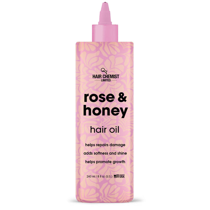 Hair Chemist Rose & Honey Hair Oil 8 oz.