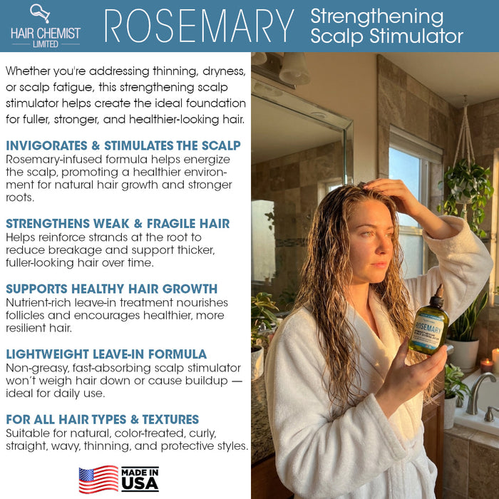 Hair Chemist Protect & Strengthen Rosemary Strengthening Scalp Stimulator 7.1 Ounces