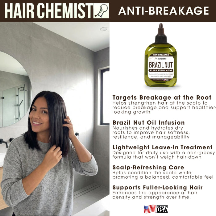 Hair Chemist Anti Breakage Brazil Nut Scalp Stimulator 7.1 oz.