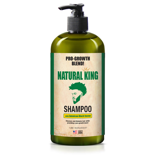 Natural King Shampoo for Men with Jamaican Black Castor Oil 33.8 oz.