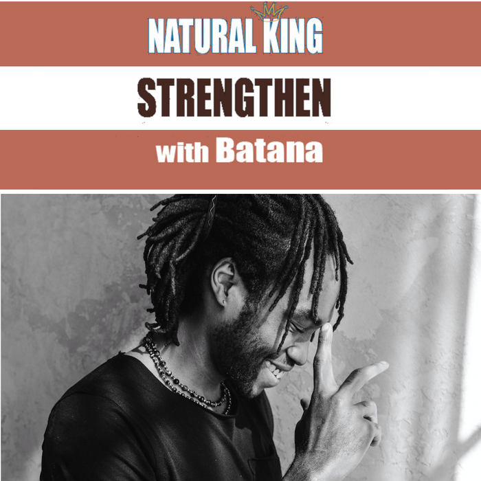 Natural King Strengthening Blend Shampoo & Conditioner with Batana Oil 33.8oz Each (2-PC SET)