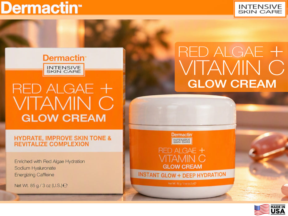 Dermactin Red Algae + Vitamin C Glow Cream 3 oz.