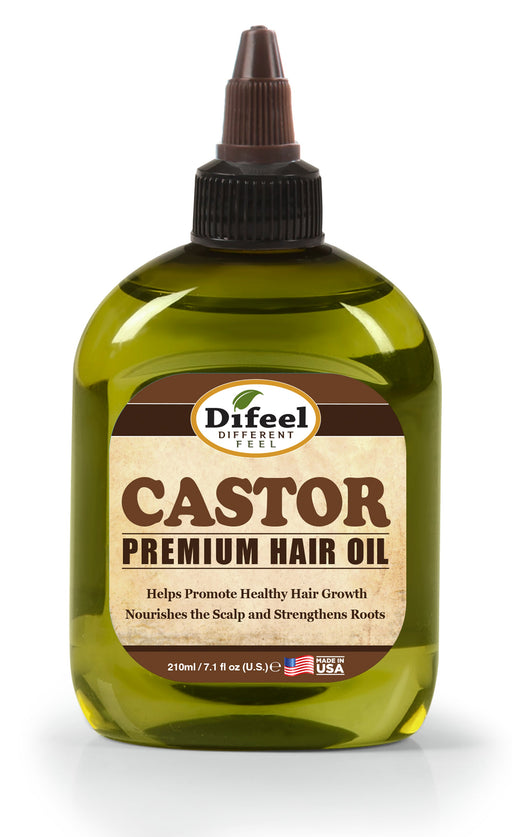 Difeel Premium Natural Hair Oil - Castor Oil 7.1 oz.