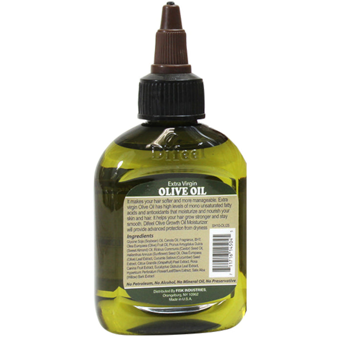 Difeel Olive Hair Oil Blend - Travel Size 2.5 oz.