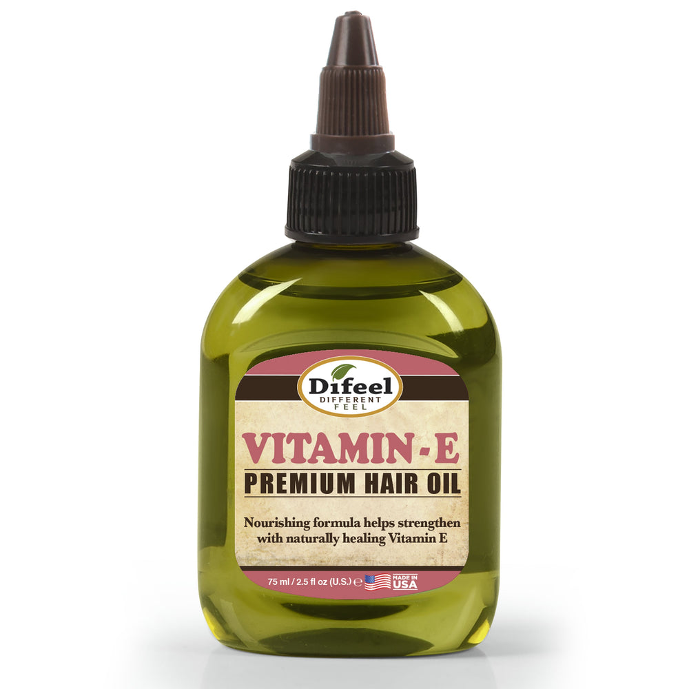 Difeel Premium Natural Hair Oil - Vitamin E Oil 2.5 oz.