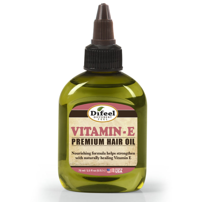 Difeel Premium Natural Hair Oil - Vitamin E Oil 2.5 oz.