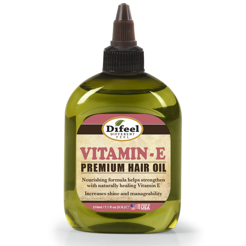 Difeel Premium Natural Hair Oil - Vitamin E Oil 7.1 oz.